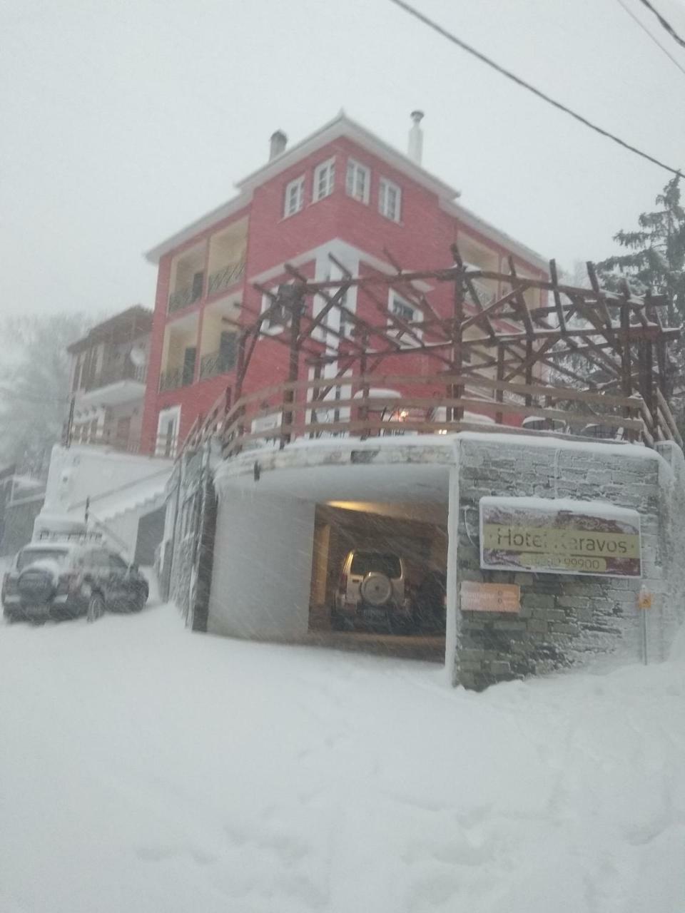 Karavos Hotel Portariá Kültér fotó
